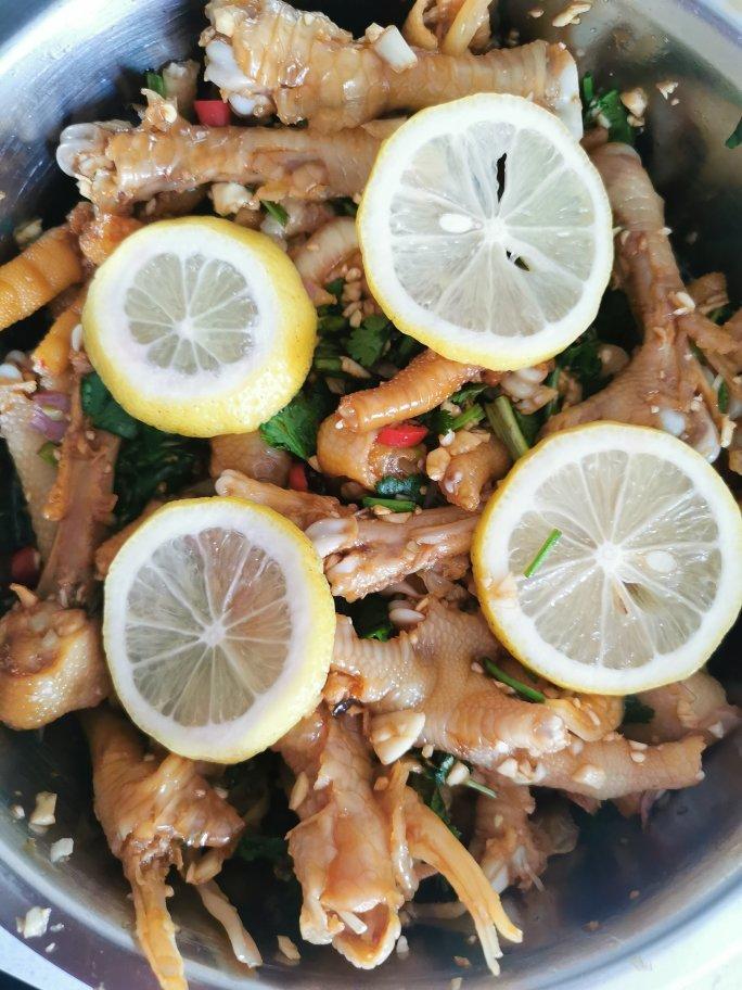 🍋柠檬百香果🌶️酸辣网红鸡爪