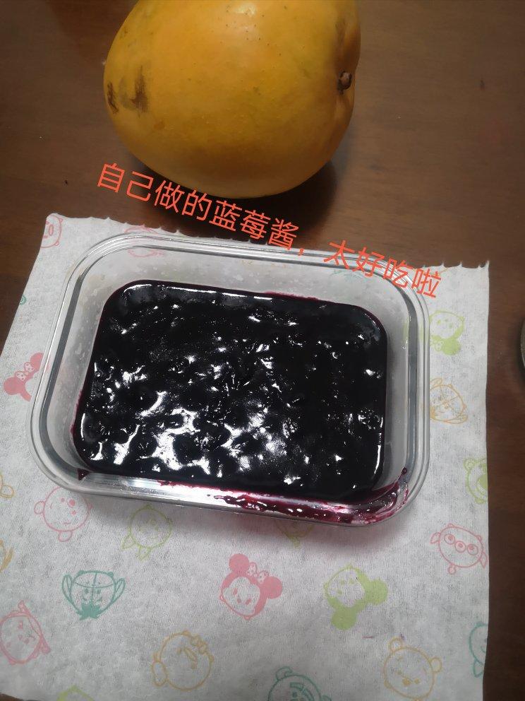 宝宝辅食食谱 自制蓝莓酱