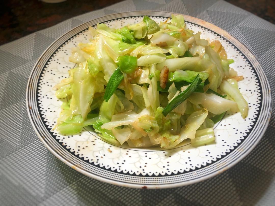 清炒圆白菜