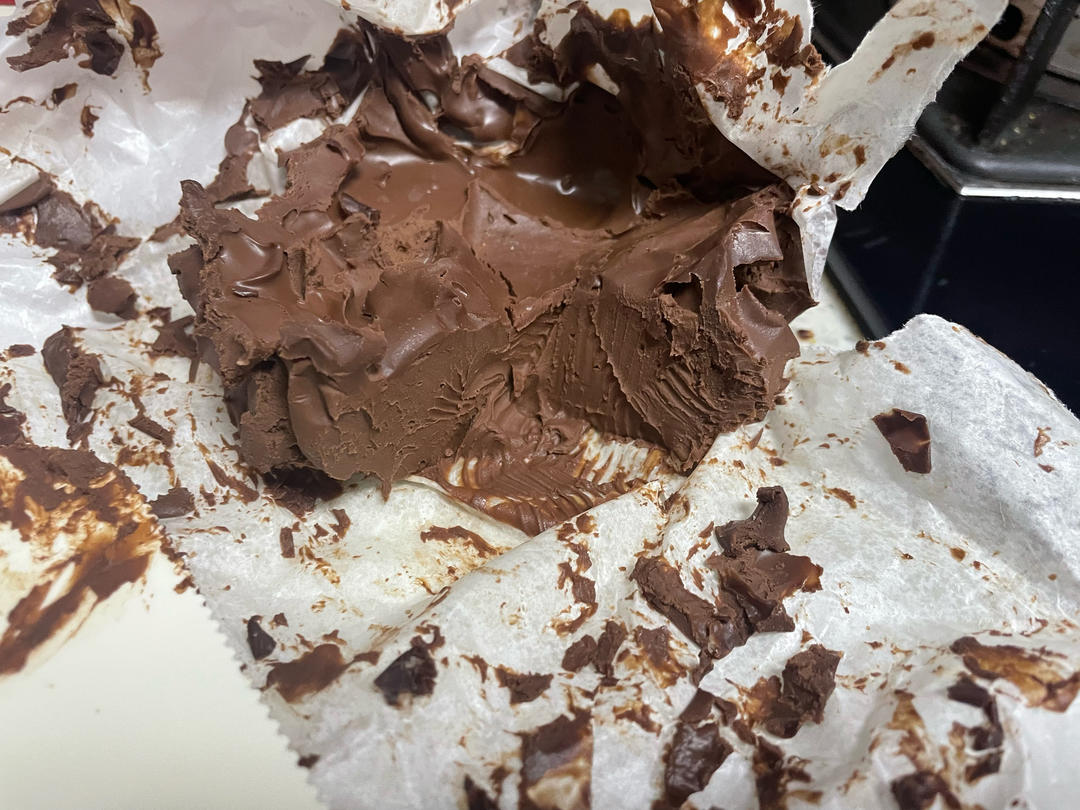 吃不完的巧克力别慌，搅一搅就得到冰山熔岩