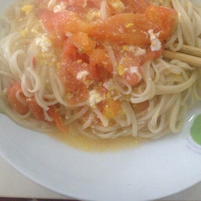 西红柿鸡蛋面