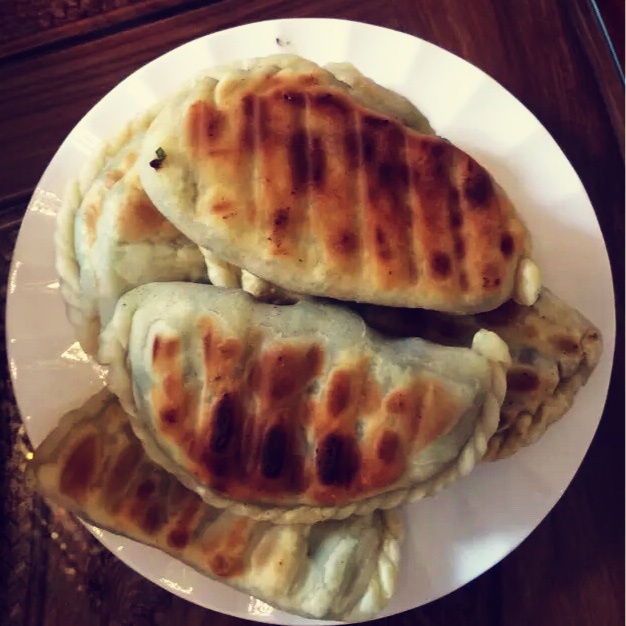 韭菜盒子 Chinese Leek and Egg Pasty