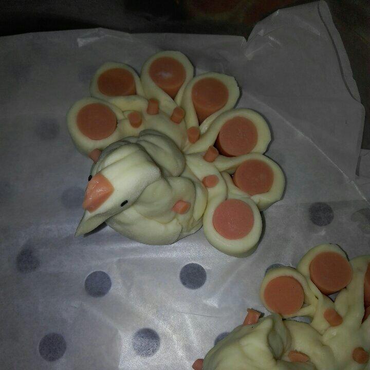 孔雀开屏馒头
