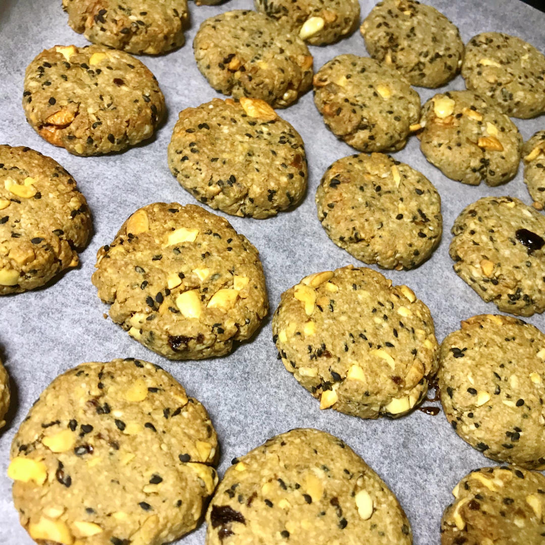 🔥酥掉渣的燕麦饼干🍪