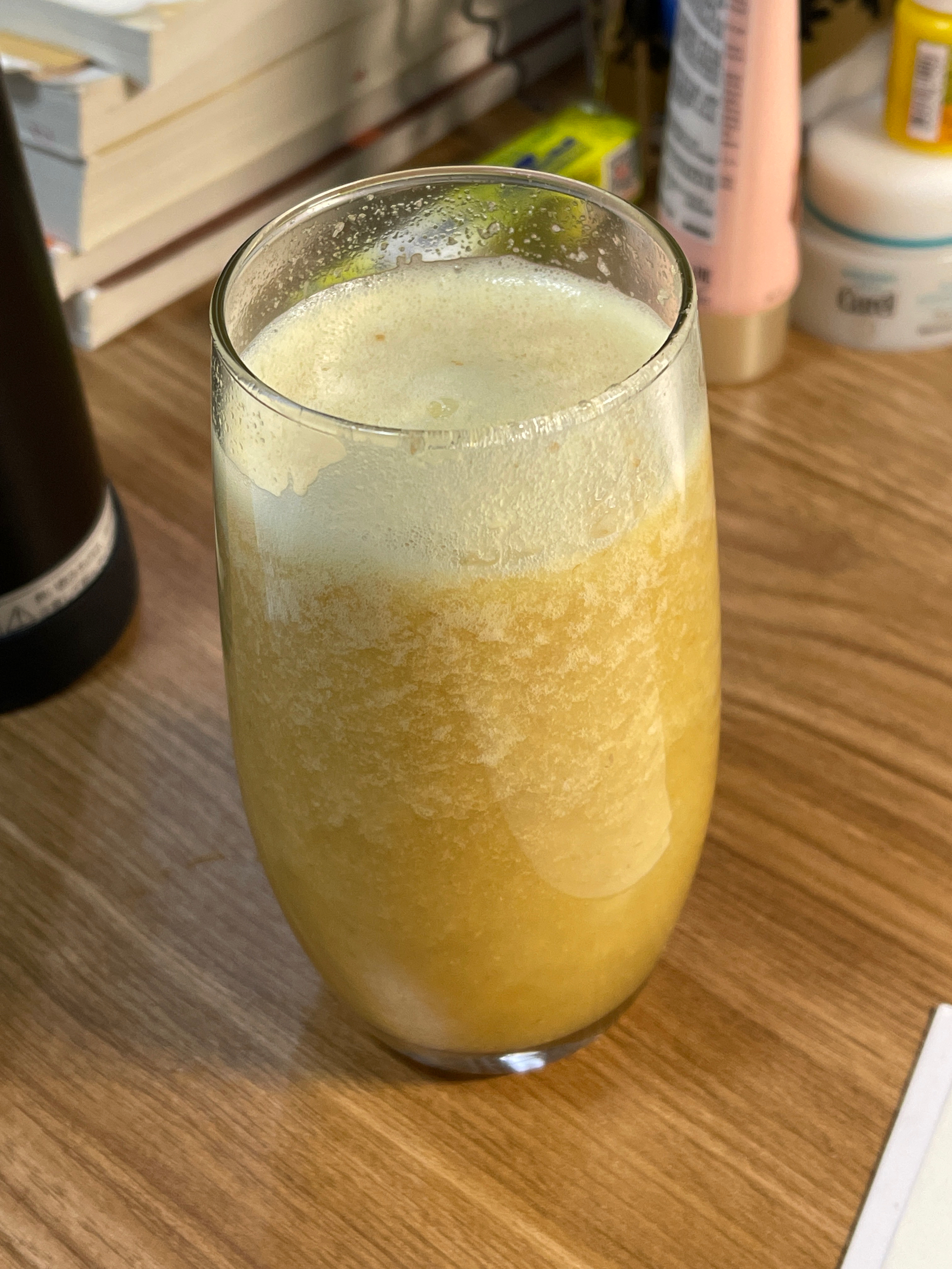 预防流感的柳橙雪梨汁