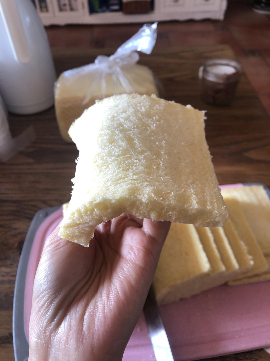 纯奶手撕吐司的做法 步骤1