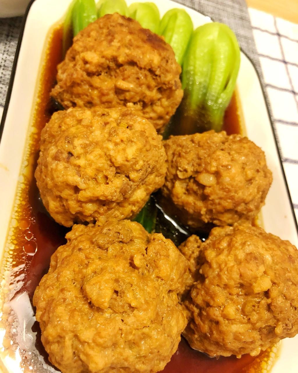 最好吃的扬州狮子头