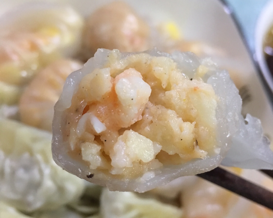 水晶虾饺（适用各种馅料）的做法