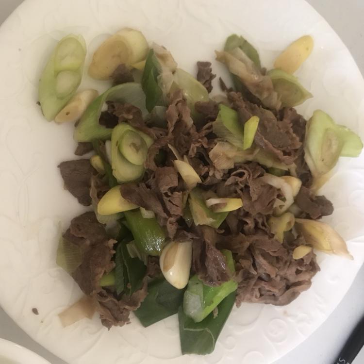 葱爆羊肉