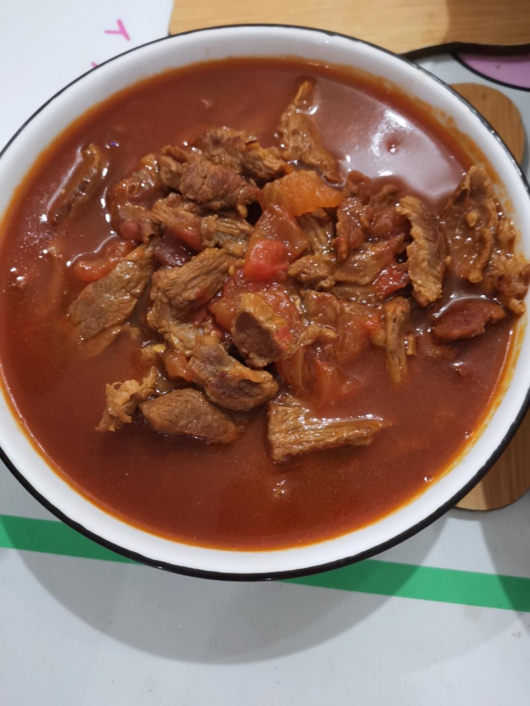 番茄牛腩 方法简单超下饭