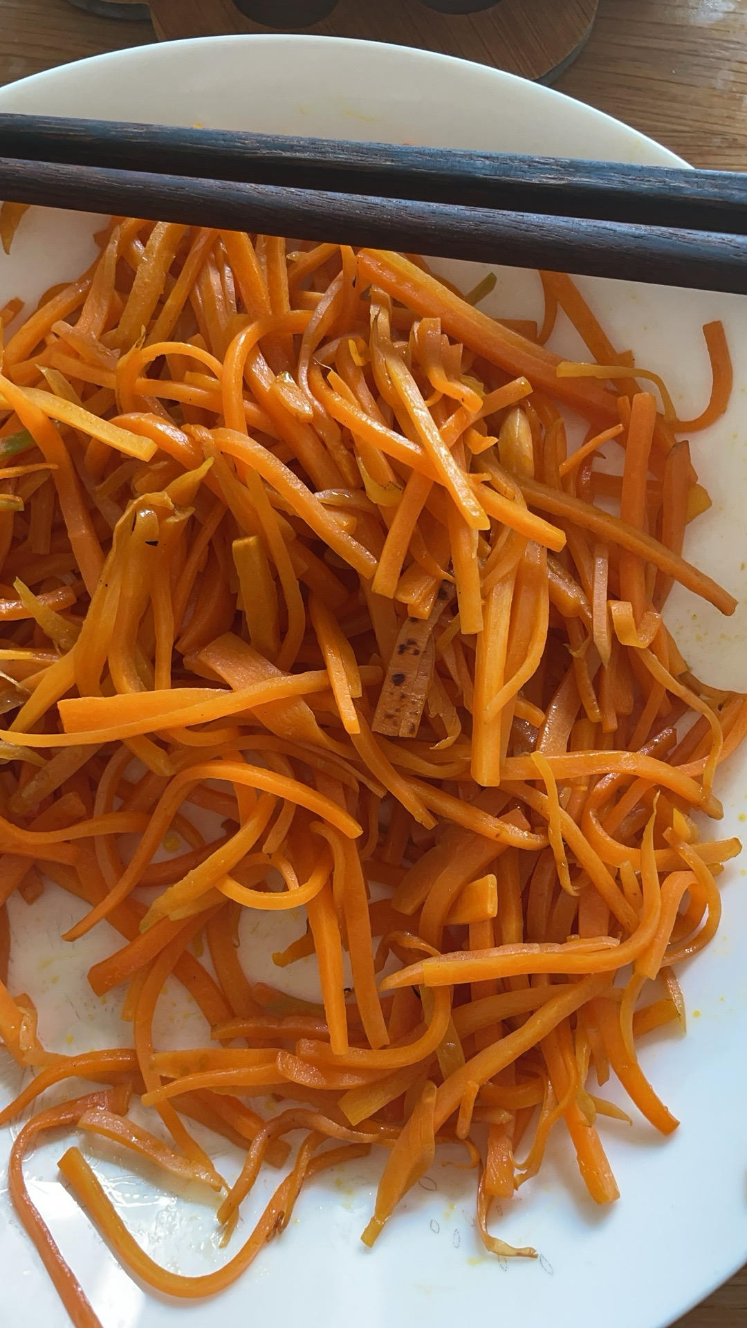 🥕素炒胡萝卜丝🥕