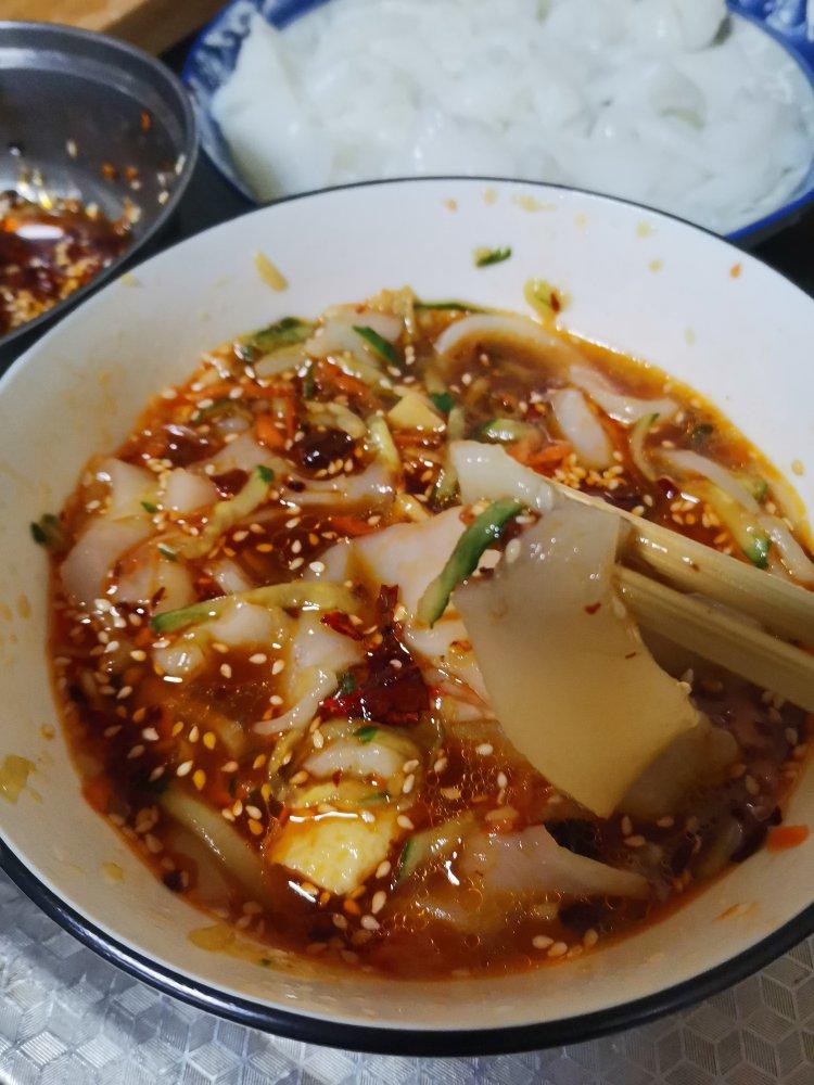 家庭版凉皮，面皮的做法