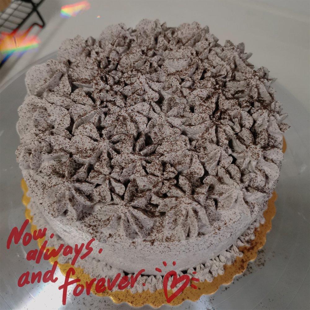 6寸奥利奥咸奶油蛋糕