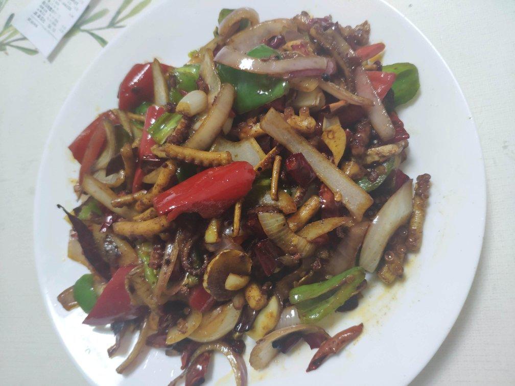 爆炒鱿鱼须