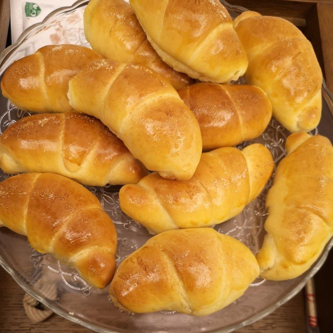 日式海盐牛角面包