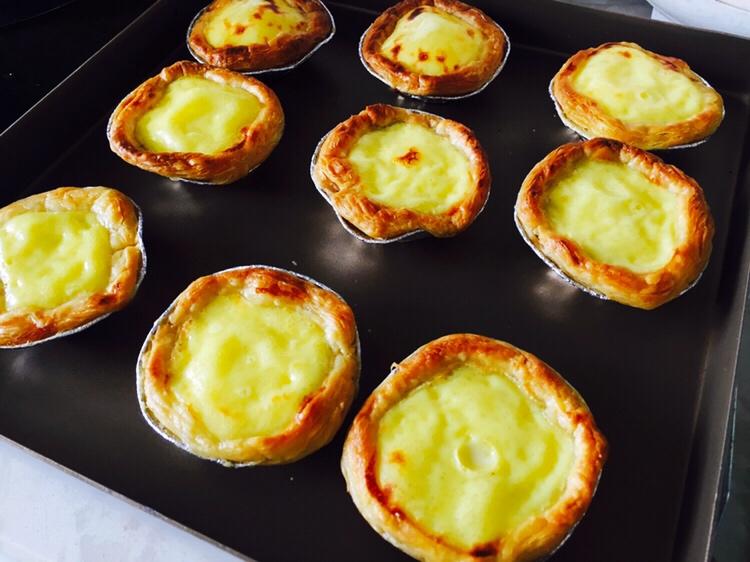 简易无奶油版蛋挞，超级简单好吃哦！