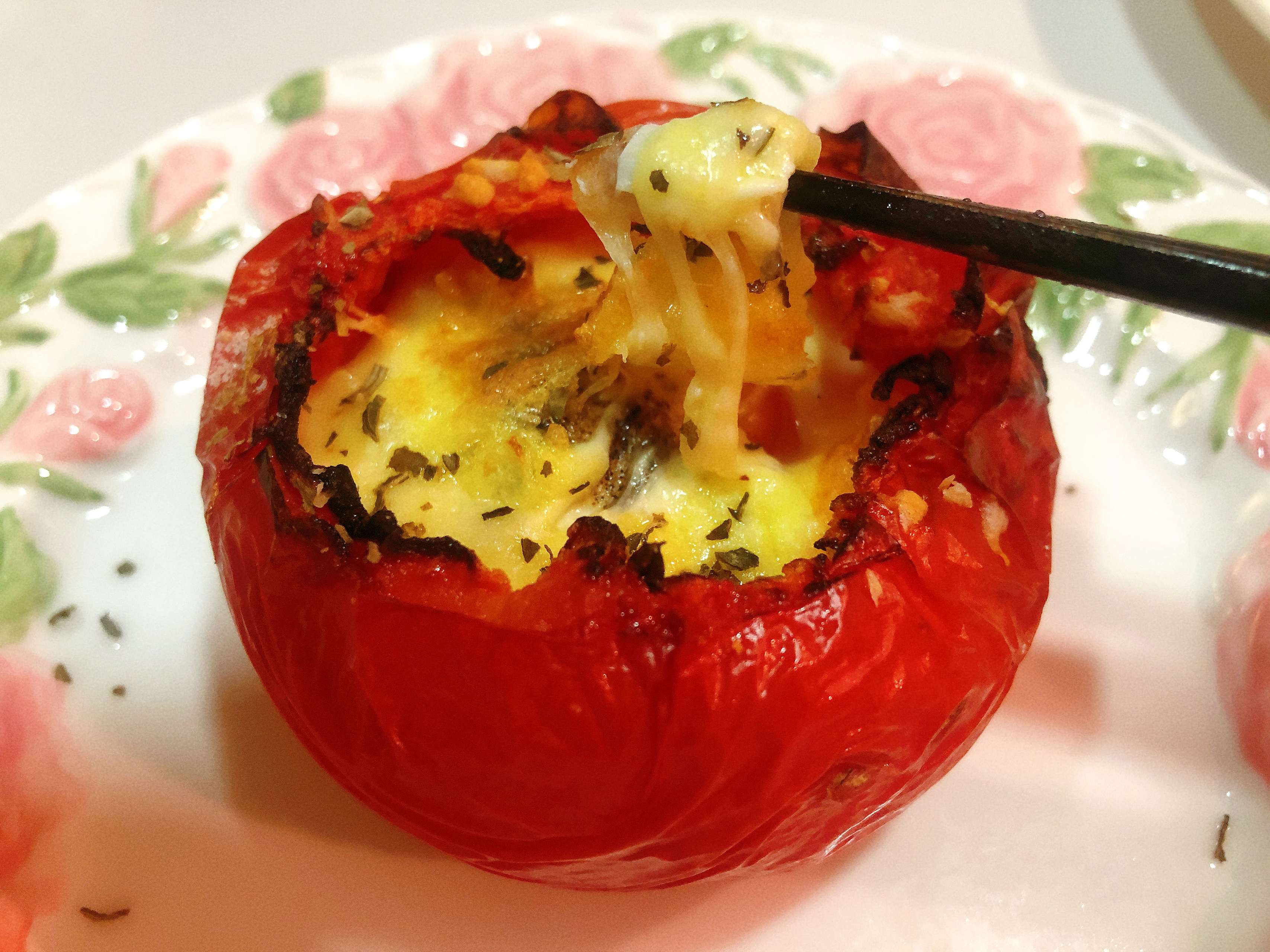芝士番茄烤蛋（空气炸锅）/开店秘方/超好吃/芝士迷的做法
