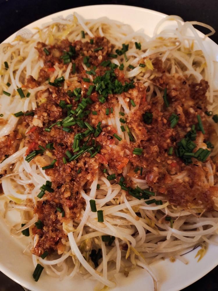 豆芽这样做我可以吃两碗饭