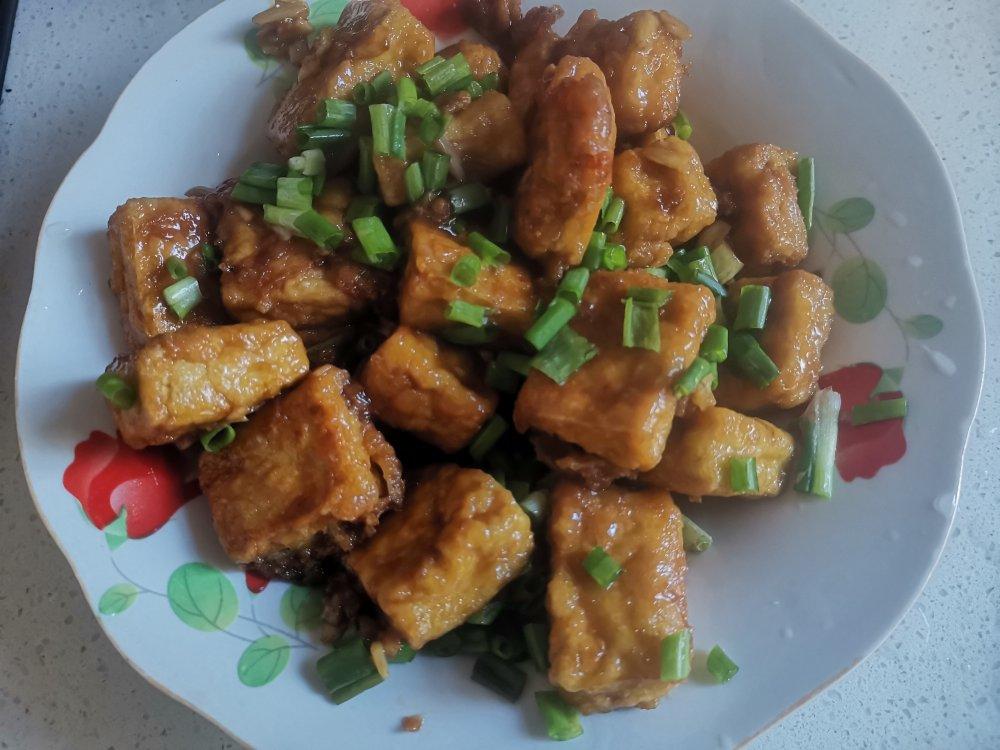 无敌好吃的香煎豆腐