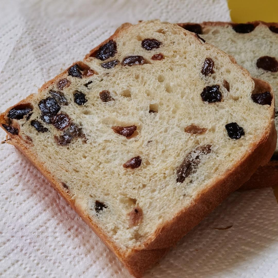 《银座顶级吐司》—— 葡萄干吐司（中种制法）