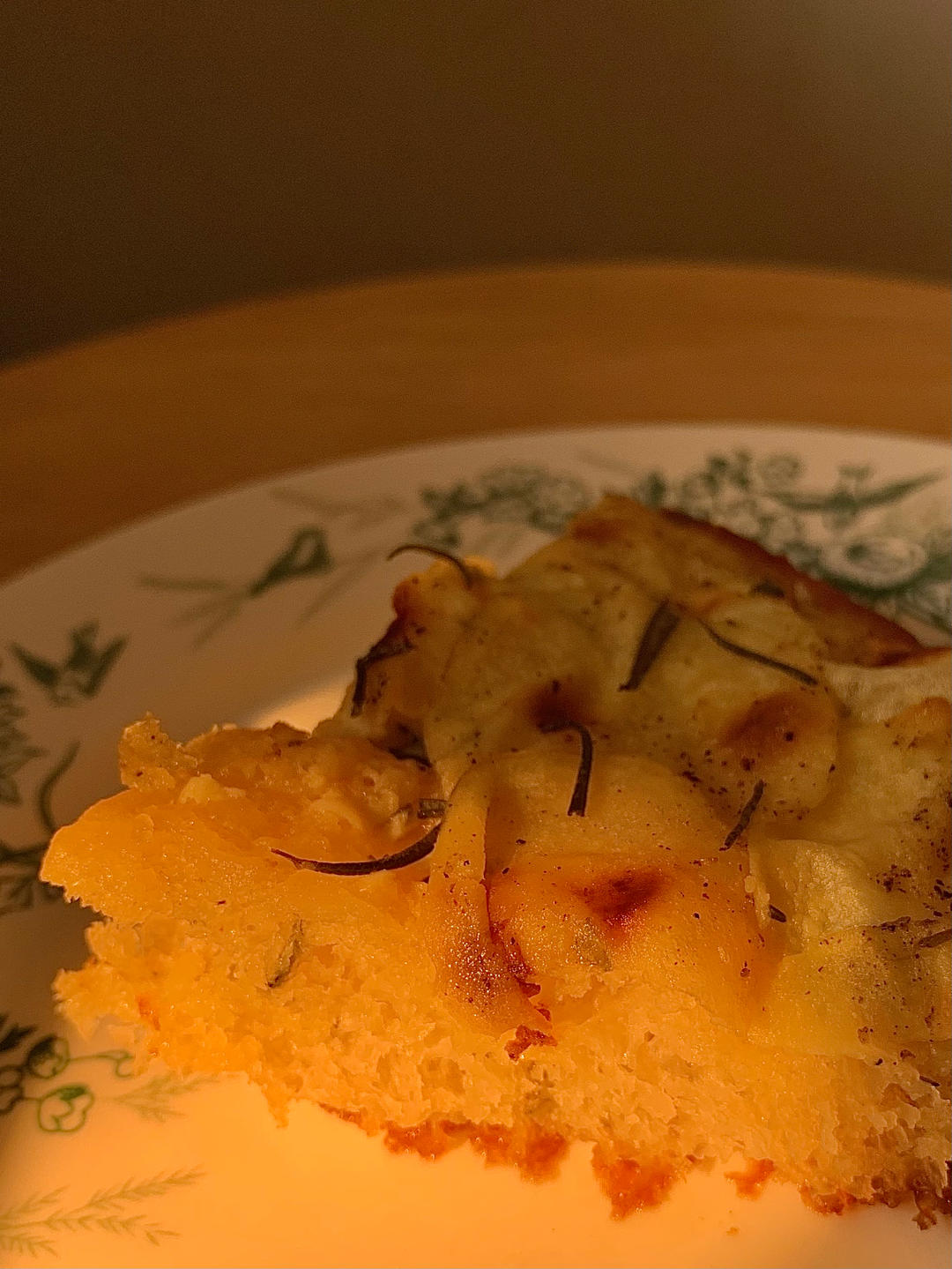 土豆迷迭香佛卡夏（附自制法式鲜奶油creme fraiche）