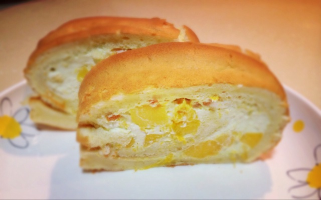 烫面戚风蛋糕卷，平凡，不平淡。