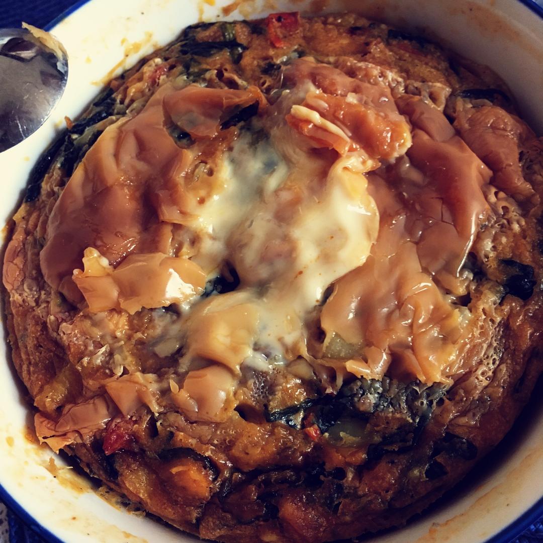 鸡胸肉咸布丁