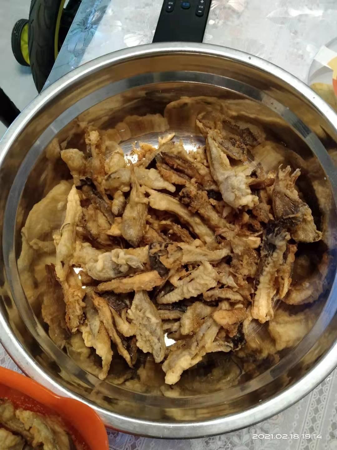 炸鲜蘑