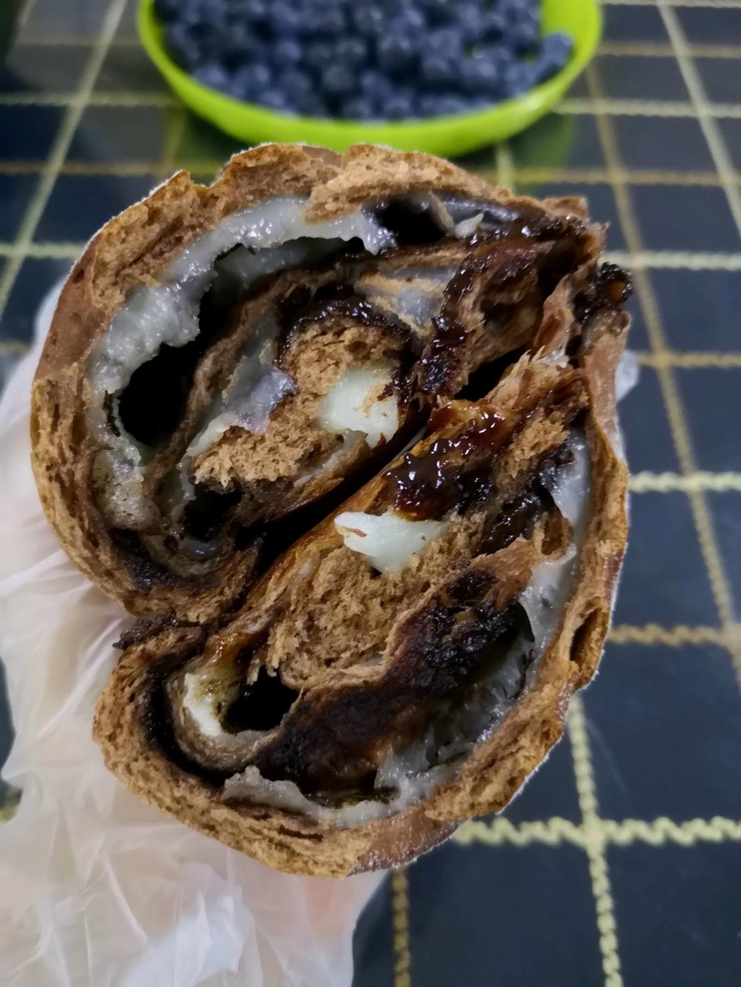 可可麻薯软欧