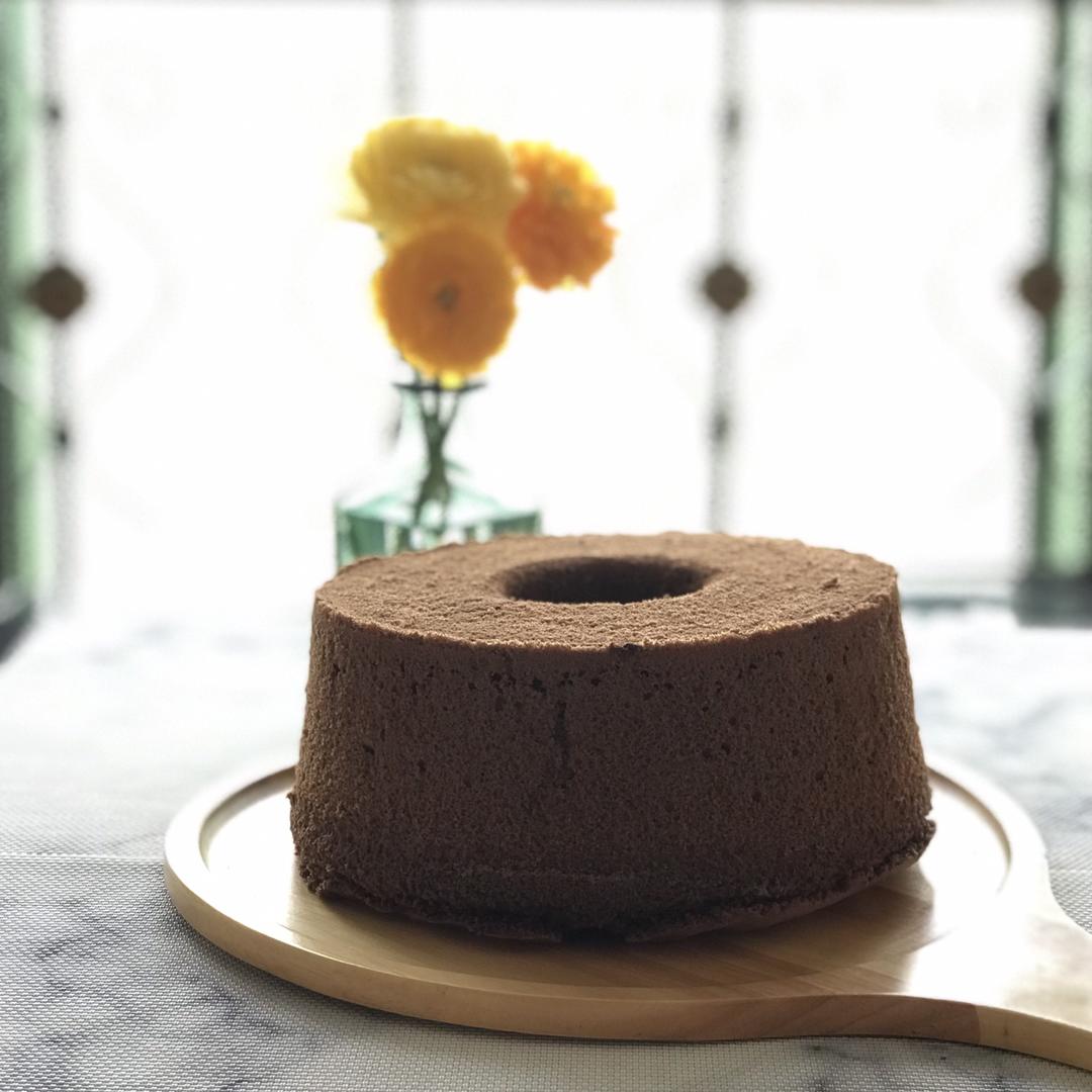 超级浓郁过瘾的巧克力可可戚风