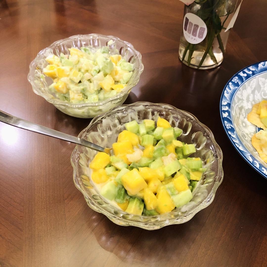 芒果牛油果沙拉