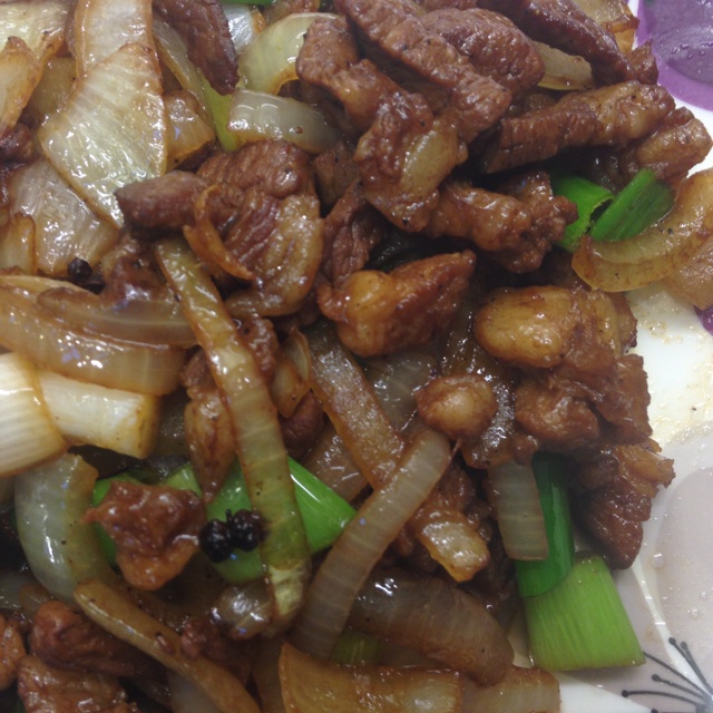 葱爆羊肉