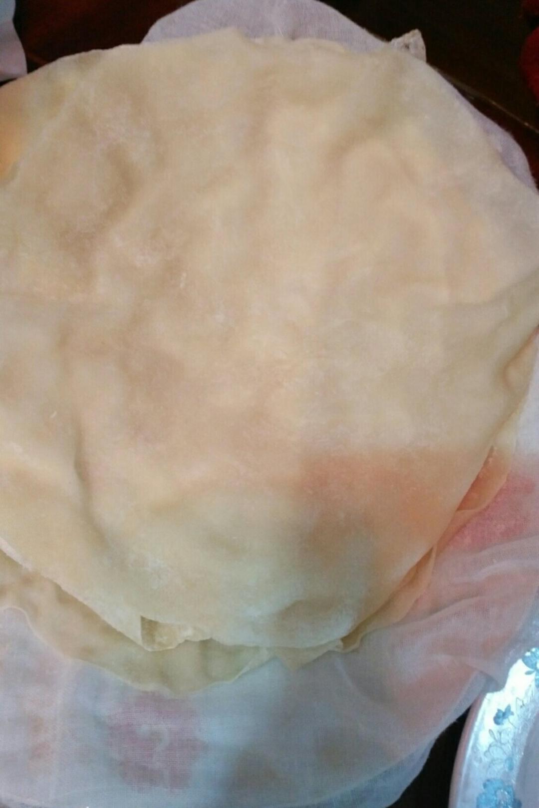 荷叶饼，水单饼