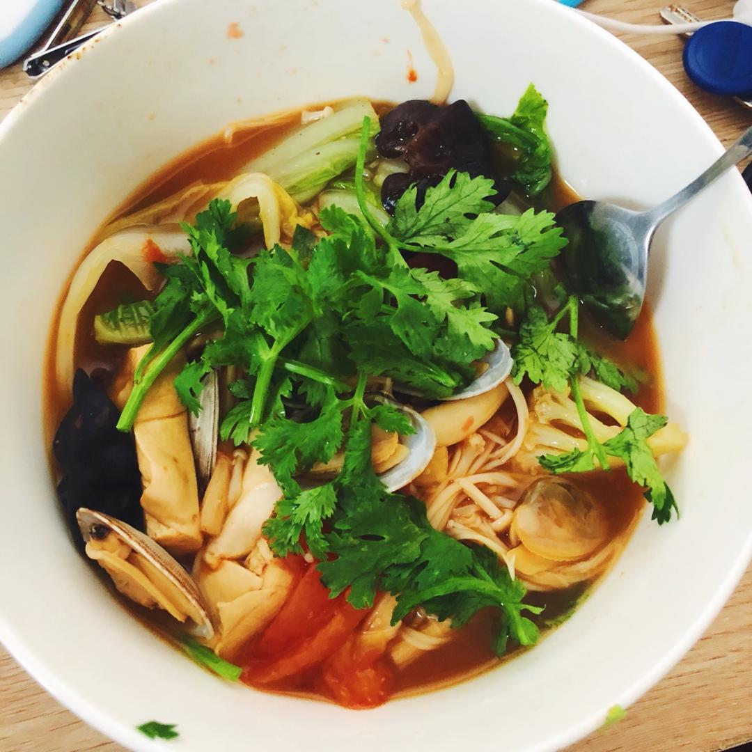 蛤蜊豆腐汤(减肥)