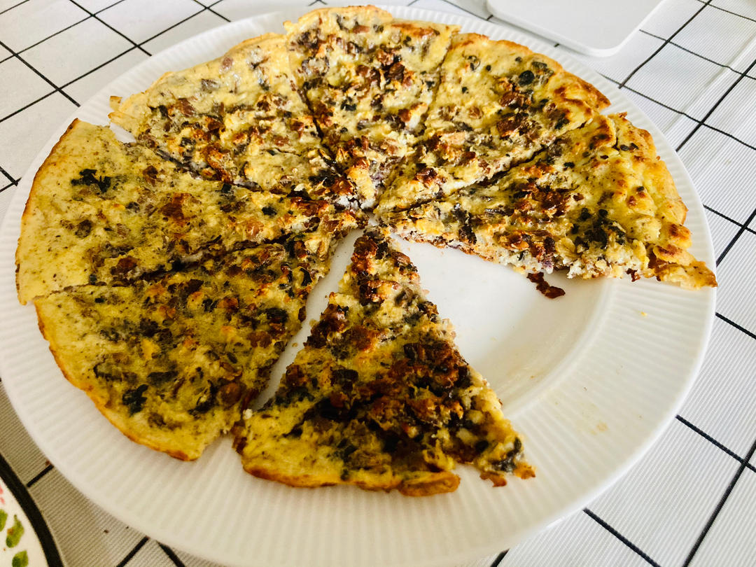 低卡奶香燕麦饼