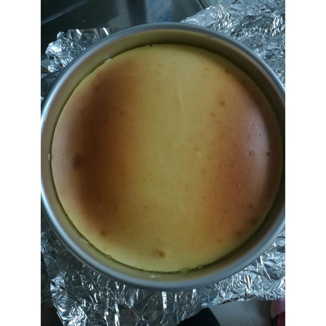 手机用户蓝o0jg做的重乳酪芝士蛋糕8寸君之方子