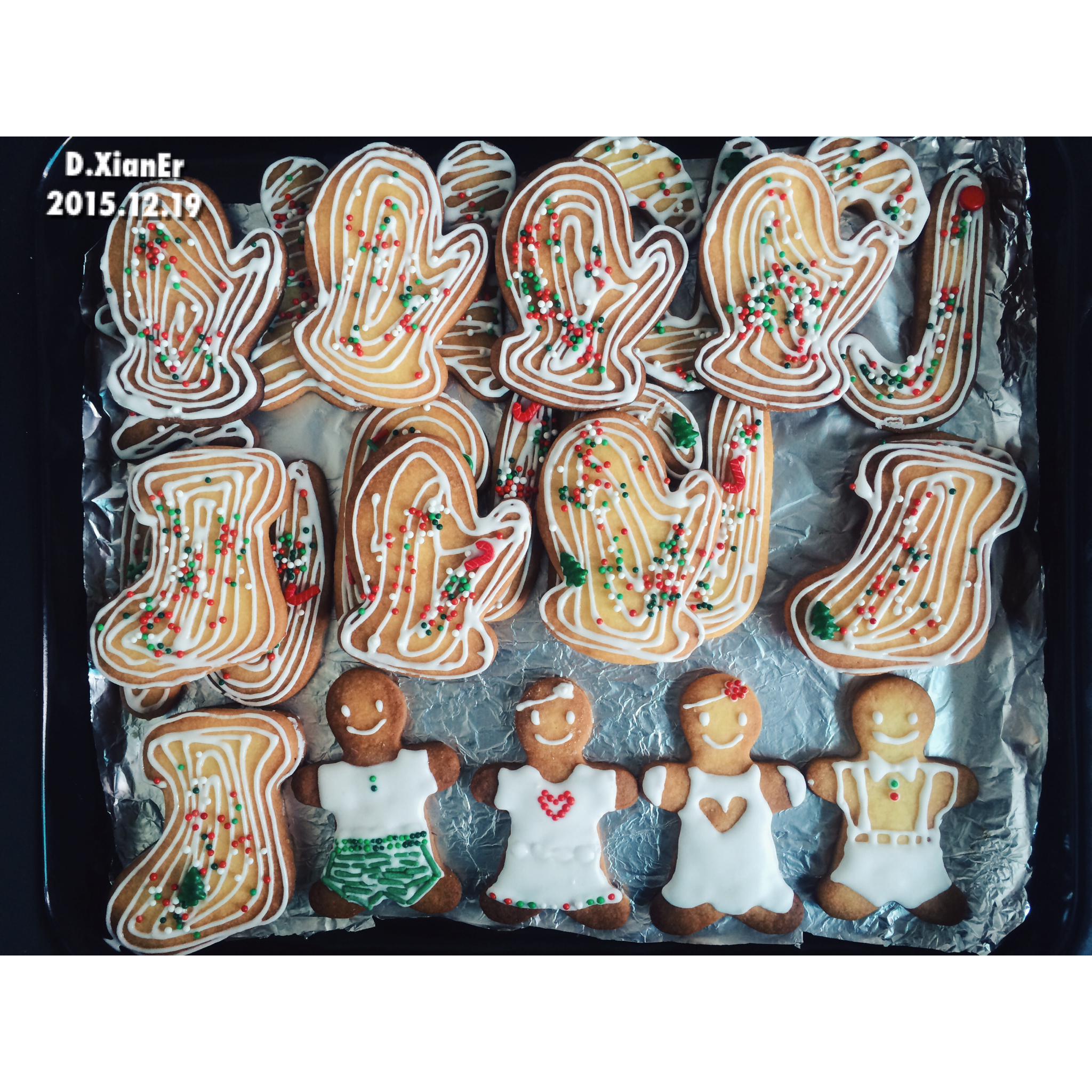 圣诞节糖霜饼干