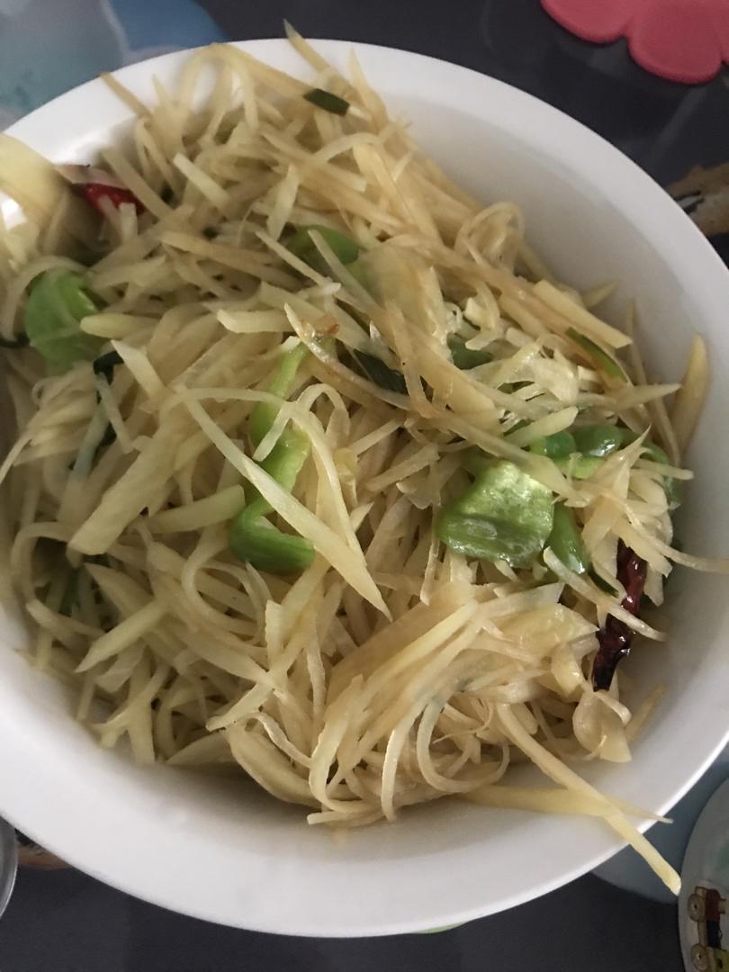 尖椒土豆丝