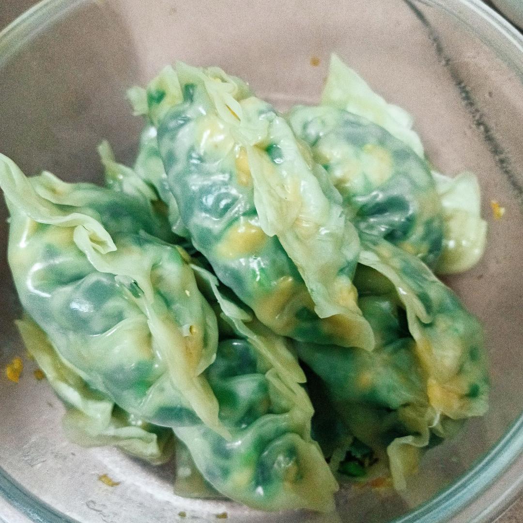 韭菜素饺子
