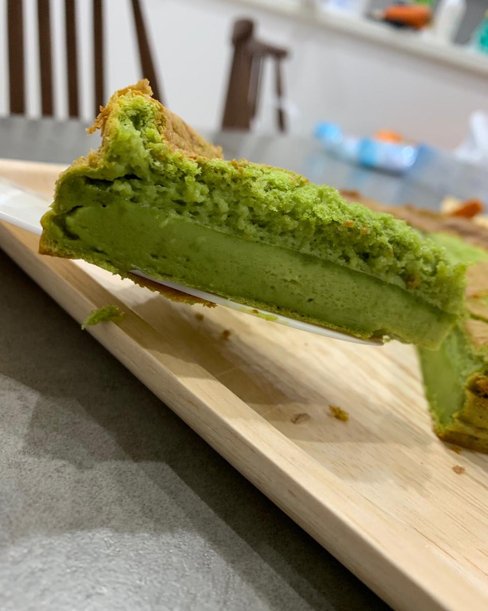 抹茶魔法蛋糕