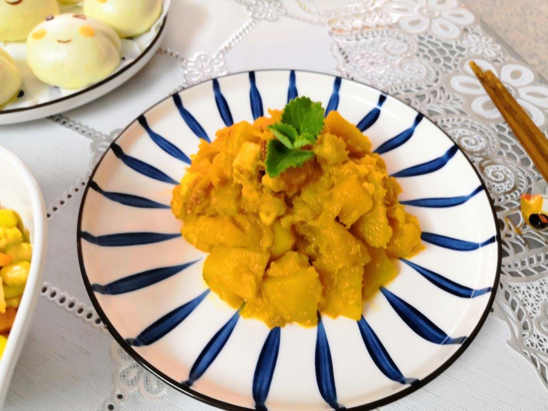 厨师长教你：“软烧南瓜”的家常做法，味道很赞