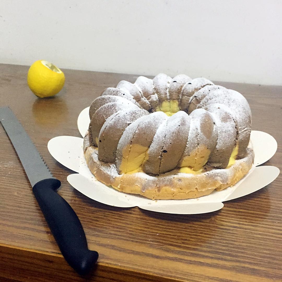 泼墨戚风+雪顶戚风-玩乐戚风之四蛋乐葵模具版