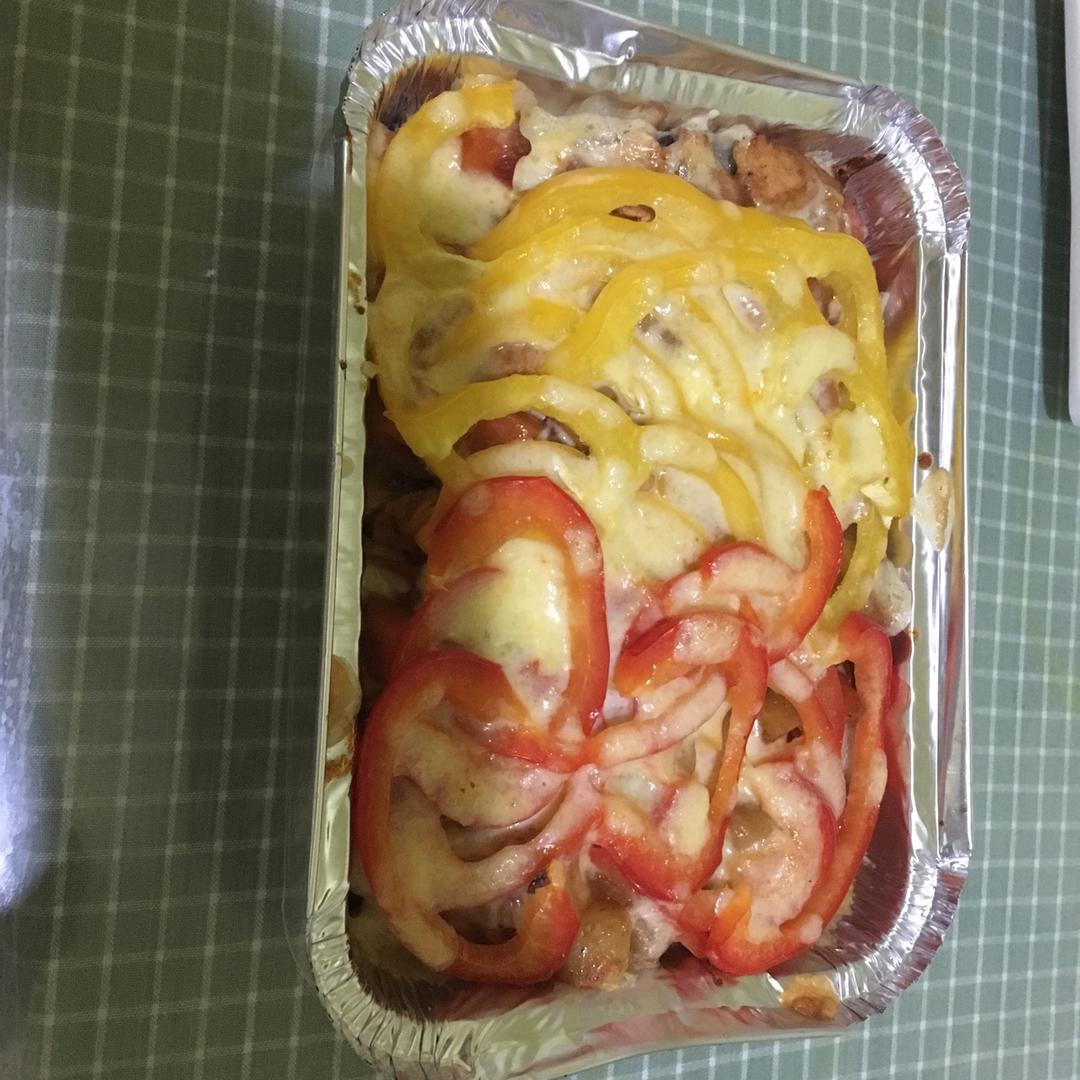 番茄鸡肉浓情焗饭【两人份】