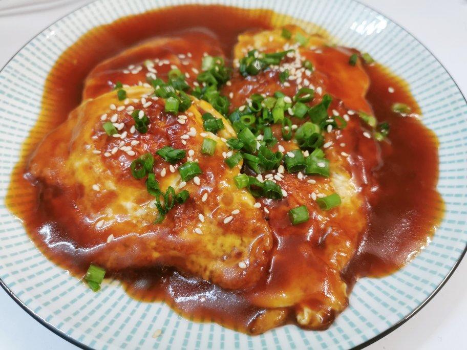 1⃣️分钟学会巨好吃的糖醋荷包蛋❗️