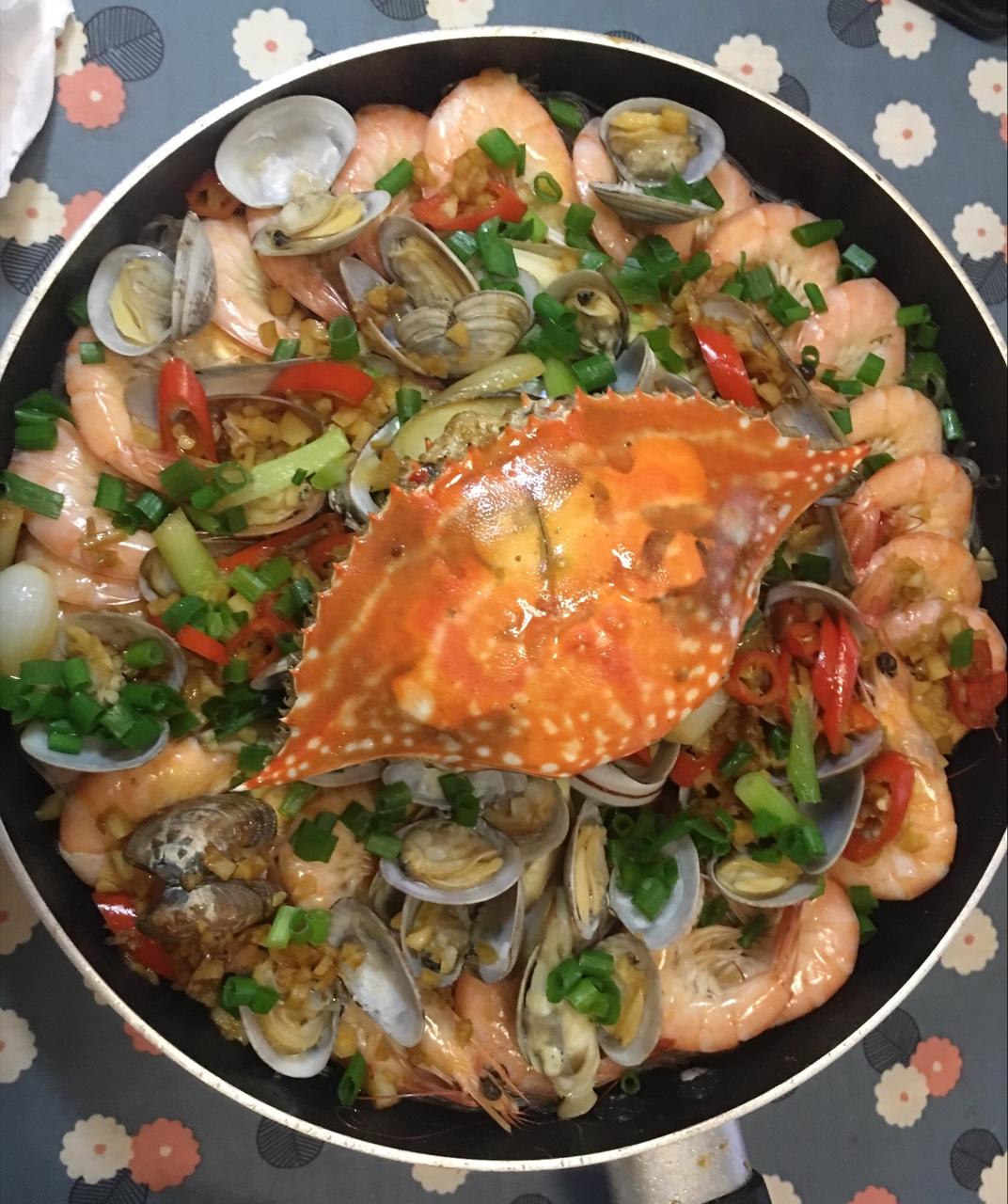 蒸一盘小海鲜