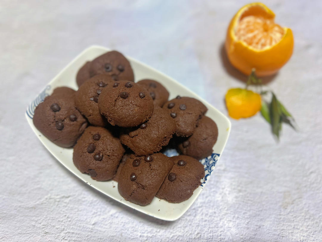 浓郁巧克力果仁曲奇 巨好吃！P妞的食记