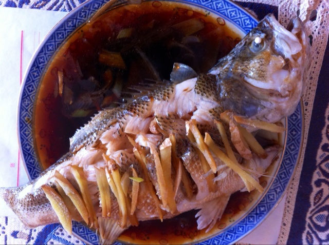 清蒸鲈鱼