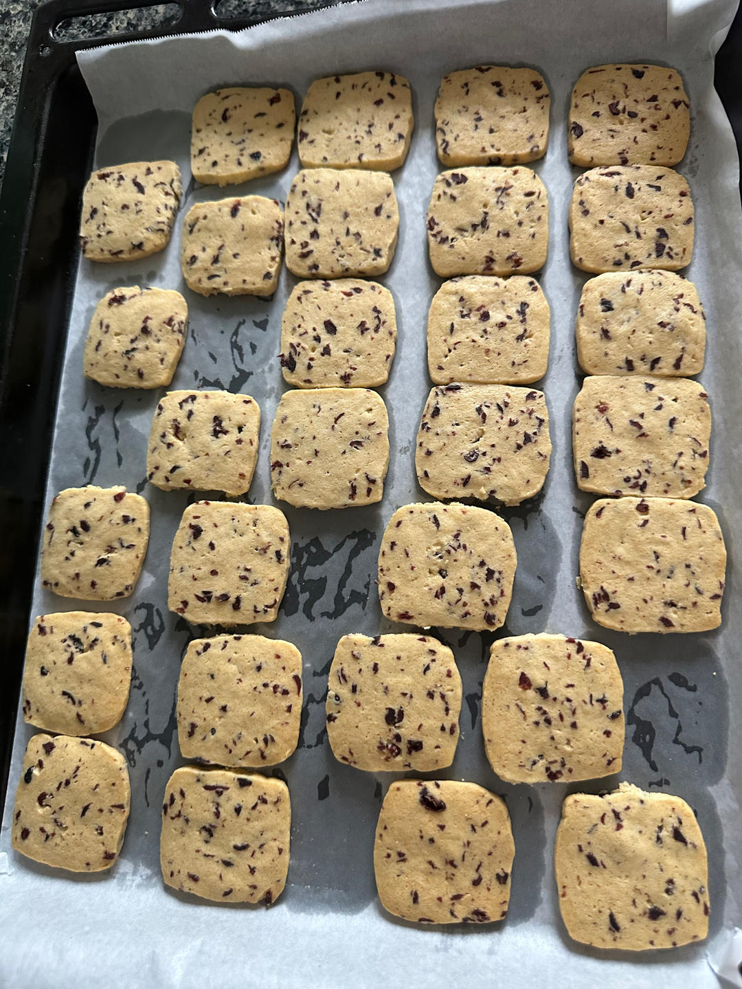 蔓越莓曲奇（超快手）