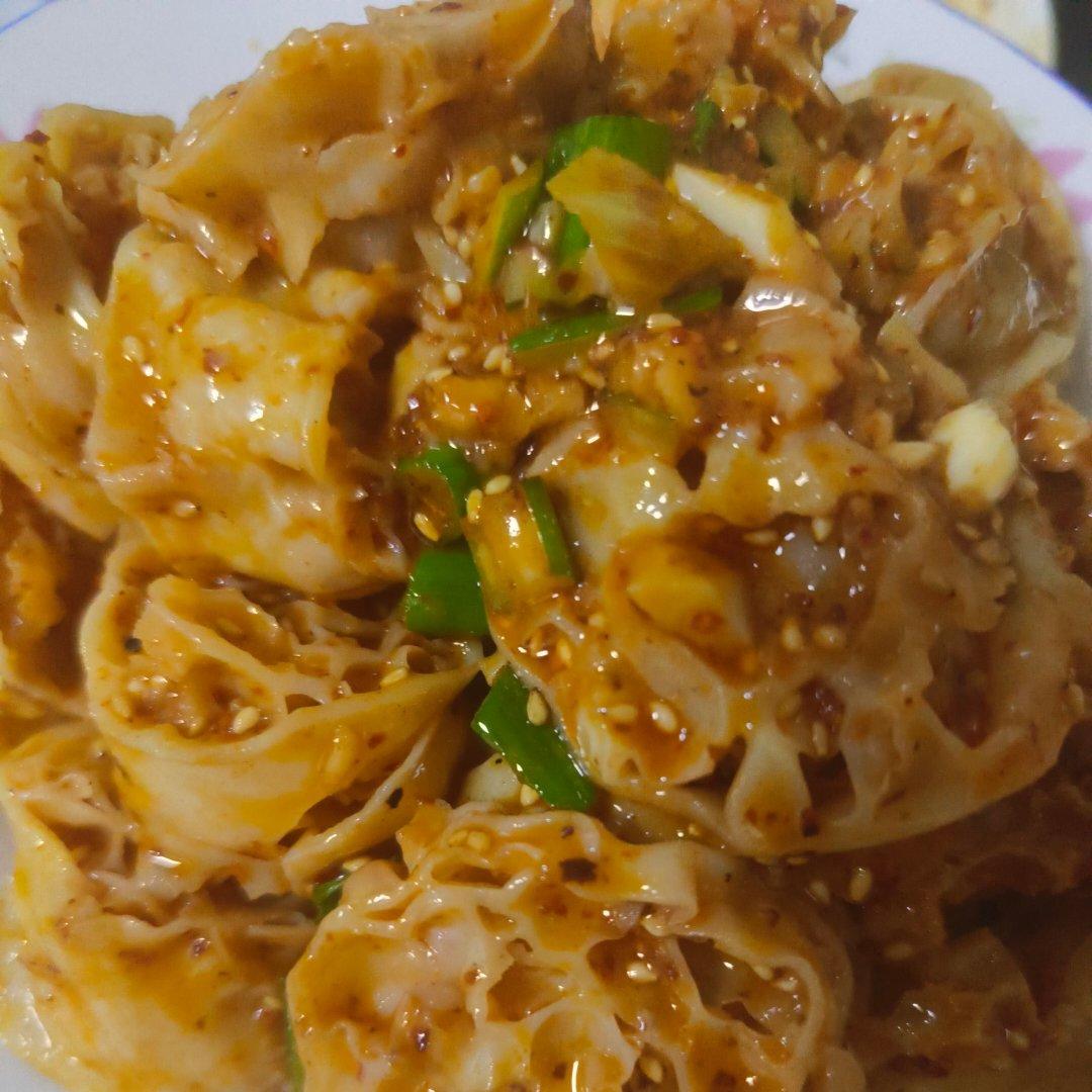 简单的网红吸汁面藕