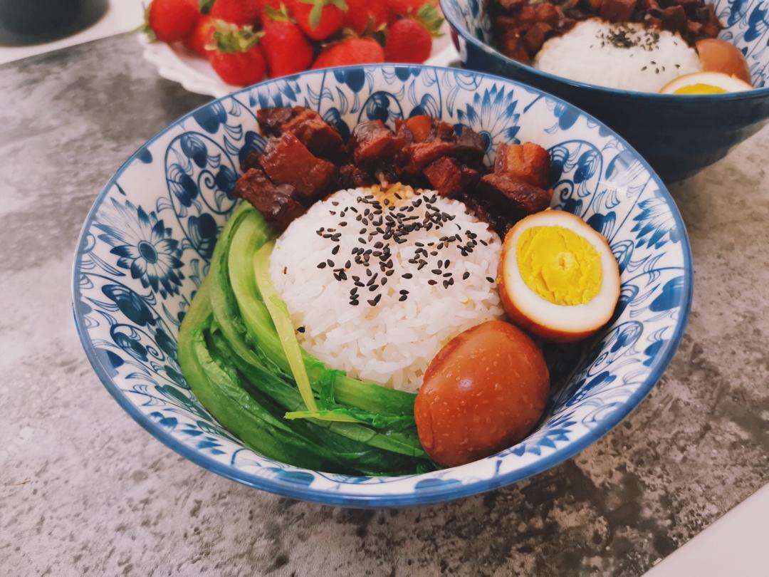 台湾卤肉  台湾卤肉饭Braised Pork Rice